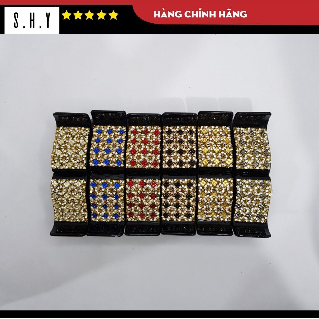 SET 12 Kẹp Tóc Càng Cua Đính Đá Cao Cấp (SET 12 Chiếc) | BigBuy360 - bigbuy360.vn