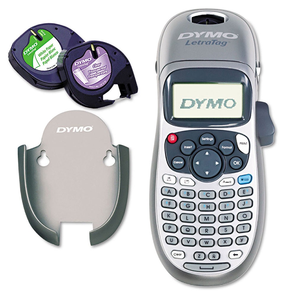 Máy in nhãn dán cầm tay DYMO LetraTag LT 100H – Silver