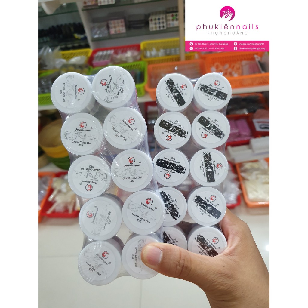 Gel Vẽ Nổi fengshangmei Siêu Đặc Với 2 màu Đen, Trắng