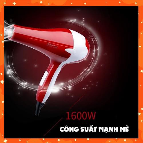 Máy Sấy Tóc Tạo Kiểu Mini Cầm Tay JX-1689 2 Chiều Nóng Lạnh Tốt Công Suất Lớn 1800W Tặng Đầu Sấy Tạo Kiểu