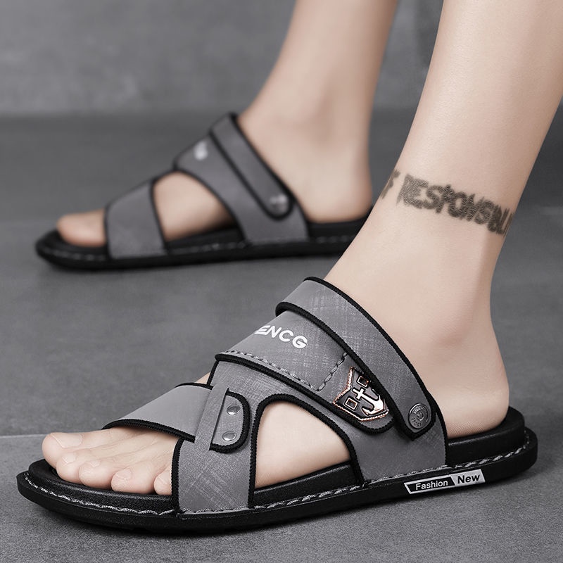 Dép Sandal Đế Mềm Chống Trượt Không Thấm Nước Thời Trang Mùa Hè 2022 Cho Nam
