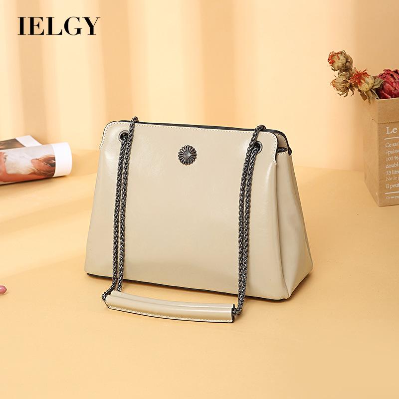 Túi Xách Đeo Vai Cỡ Lớn Phối Dây Xích Phong Cách Thời Trang retro Dành Cho Nữ
