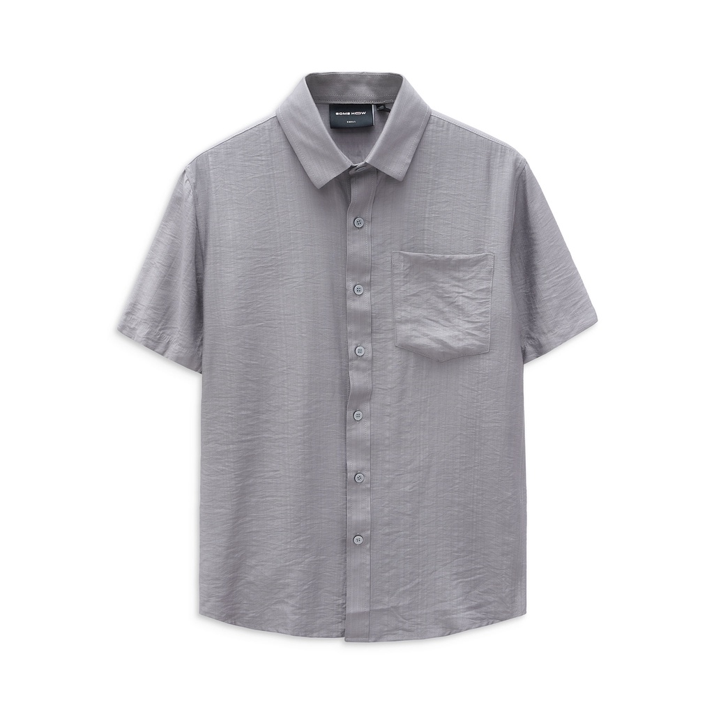 Áo Sơ Mi Nam Semi Linen , Chất Vải Linen Thoải Mái , SM0002-01 ,SOMEHOW