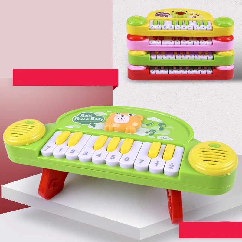 đàn piano hallo baby cho bé - có nhạc (MB202-ZZ1510)