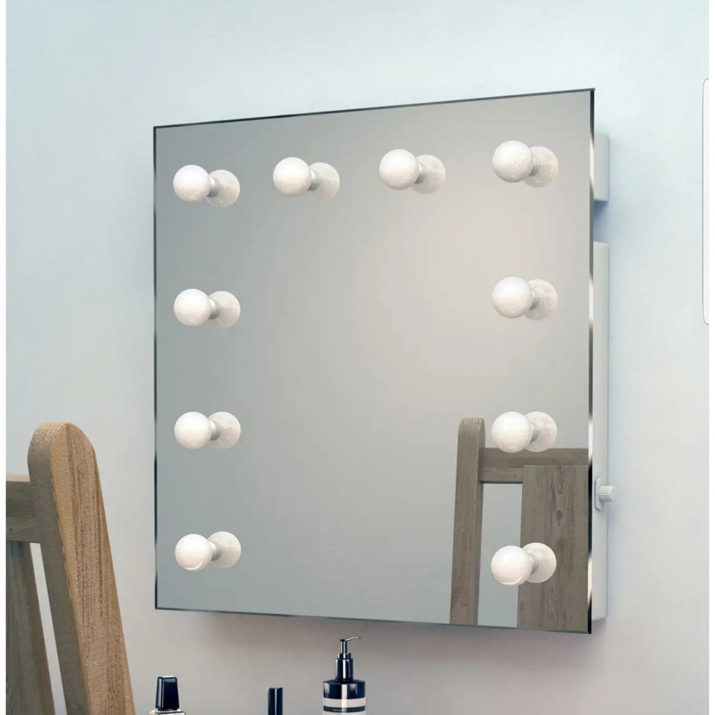Đèn dán gương trang điểm- LOẠI 1 ĐÈN SÁNG HƠN- MAKEUP MIRROR LIGHT- Đèn đổi màu và điều chỉnh sáng tối, không cần khoan | BigBuy360 - bigbuy360.vn