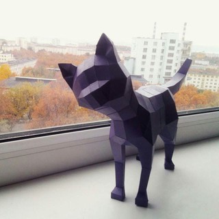 Mô hình giấy _ Cat 02