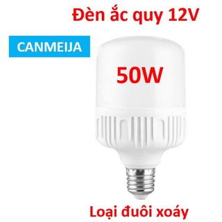 Đèn led 12V ắc quy 50W siêu sáng. Đèn led kẹp bình ắc quy 12V
