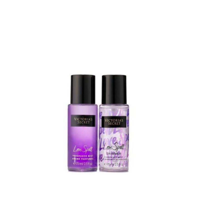 Combo 2 chai xịt thơm toàn thân body mist 75ml, nước hoa nữ thơm lâu | Thế Giới Skin Care