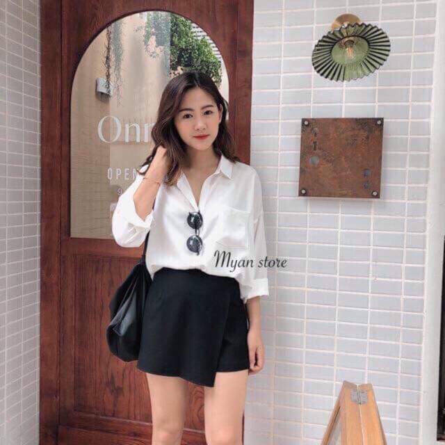 Quần váy sẻ tà siêu xinh