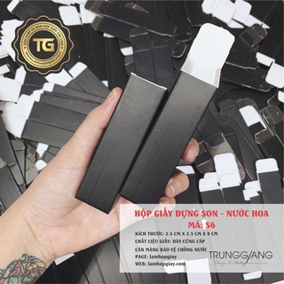 100 hộp đựng son , nước hoa màu đen