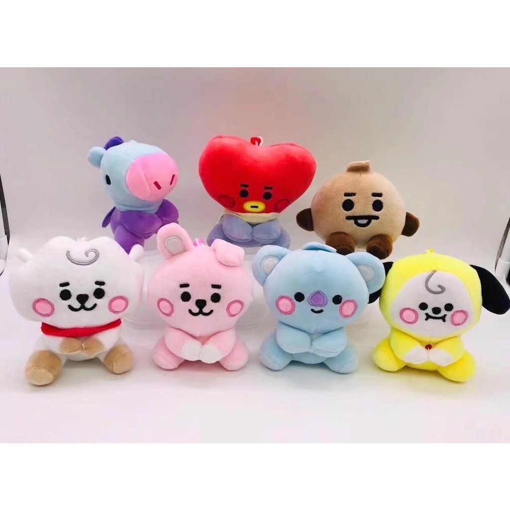 Móc Khóa Búp Bê Nhồi Bông Hoạt Hình  Kích Thước 12CM