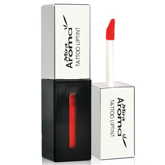 Son xăm siêu lì siêu mịn không trôi Aroma Tattoo Liptint Hàn Quốc 6ml - Hàng chính hãng