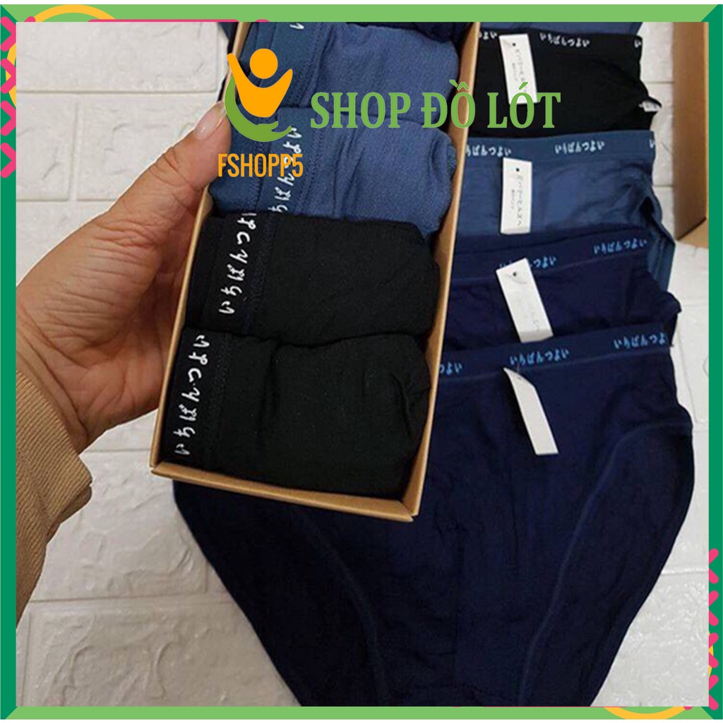 Quần sịp tam giác Cotton cao cấp kháng khuẩn xuất nhật khử mùi hôi cho nam LOTNAM02