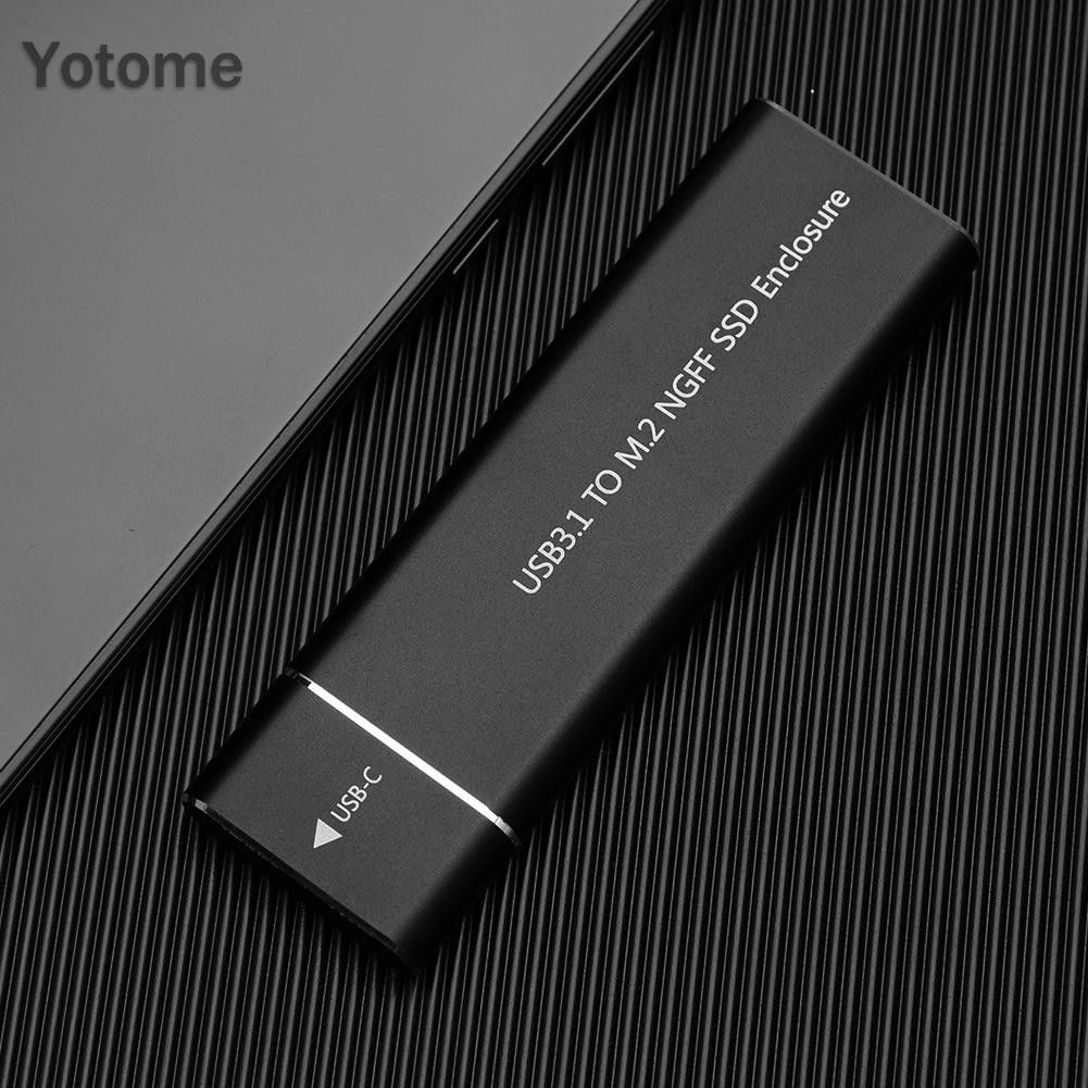 Vỏ Ổ Cứng Ssd Usb 3.1 Gen 1 Type C Sang B Key M.2 Ssd