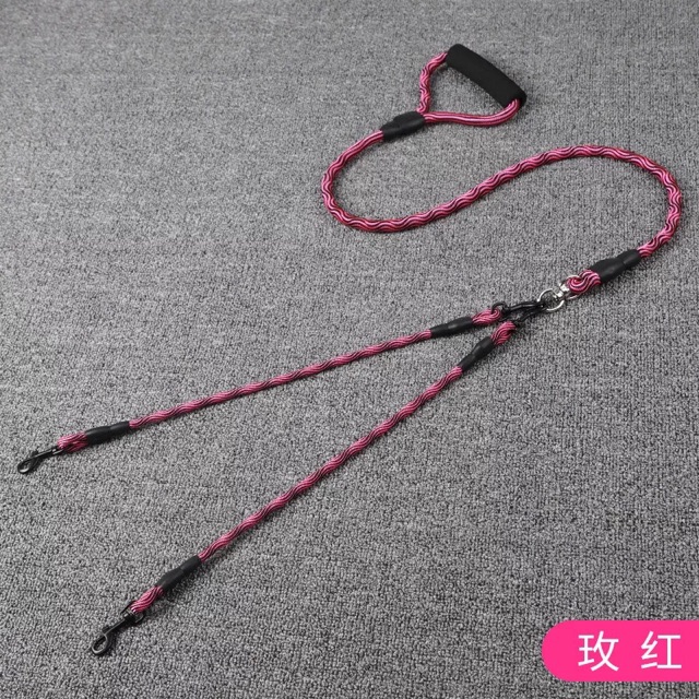 DÂY DẮT ĐÔI CHO CHÓ MÈO VẰN PHẢN QUANG