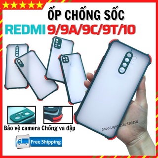Ốp lưng Chống sốc Xiaomi Redmi 9/ 9i/ 9A/ 9C/ 9T/ 10 - Chất liệu Nhám Cao cấp - Chống va đập - Thiết kế sang trọng