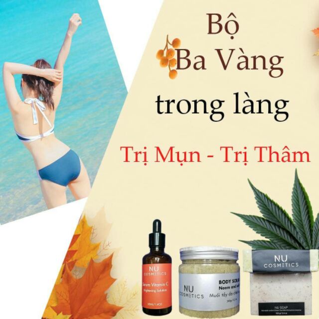 Tẩy Tế bào Chết Trị Sần Mông Giúp Mông Mịn Màn Handmade Nu.cosmetic | BigBuy360 - bigbuy360.vn
