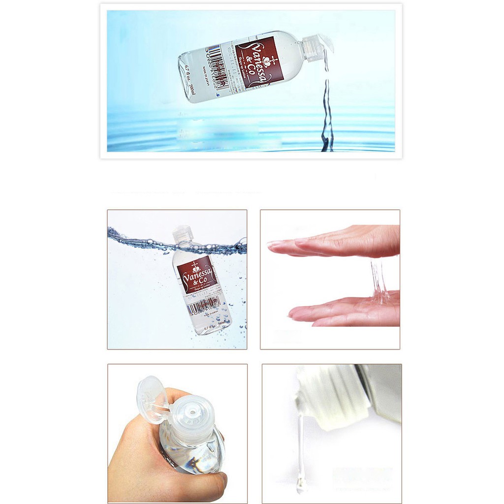 Gel Bôi Trơn Vanessa&Co nhập khẫu nhật bản 200ml Claura Beauty