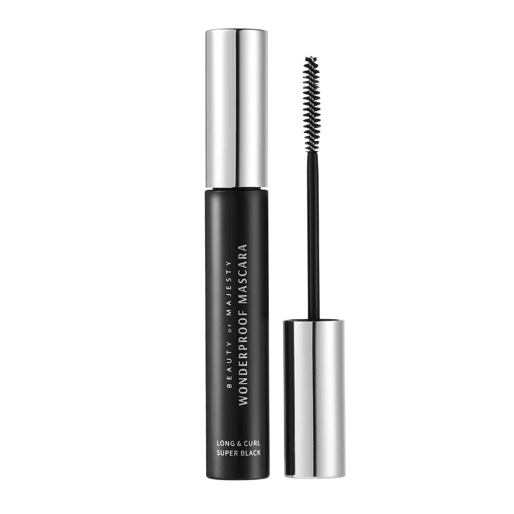 MASCARA B.O.M LÀM DÀI VÀ CONG MI MÀU ĐEN WONDERPROOF MASCARA LONG &amp; CURL SUPER BLACK 8G CHÍNH HÃNG - 7217