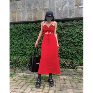 Đầm nhún ngực Alexanda