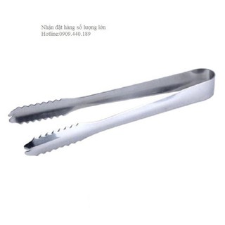 Kẹp inox gắp thức ăn,gắp đá,gắp đồ nóng.