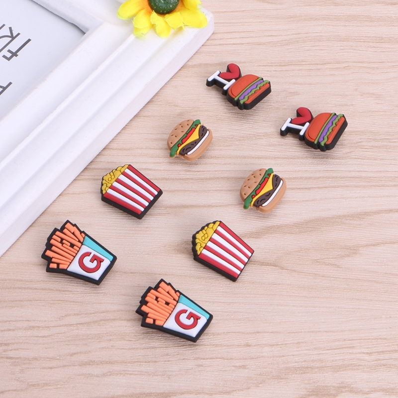 HAN❀ Mix Models 8pcs/Lot Shoe Accessories Decoration For Garden  And Beach Shoes Kids
