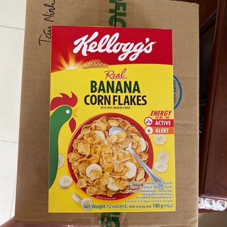 Ngũ cốc Kellogg's Banana Corn Flakes 180g