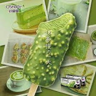 Kem Cây Trà Xanh Vỏ Giòn O'Share Hàn Quốc