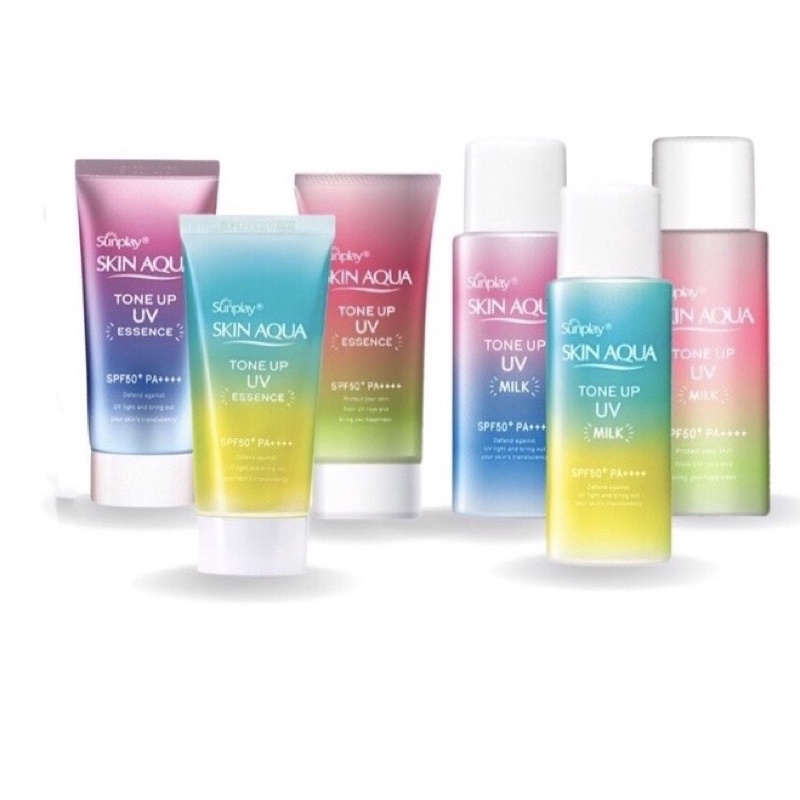 KEM CHỐNG NẮNG TONE UP SKIN AQUA UV ESSENCE SPF 50