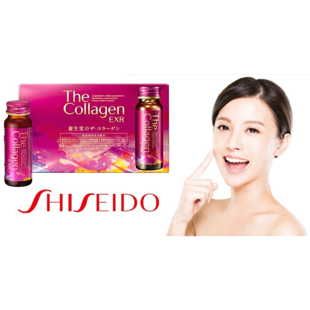 Collagen Shiseido Nhật Bản 50ml/lọ dạng nước uống trắng da