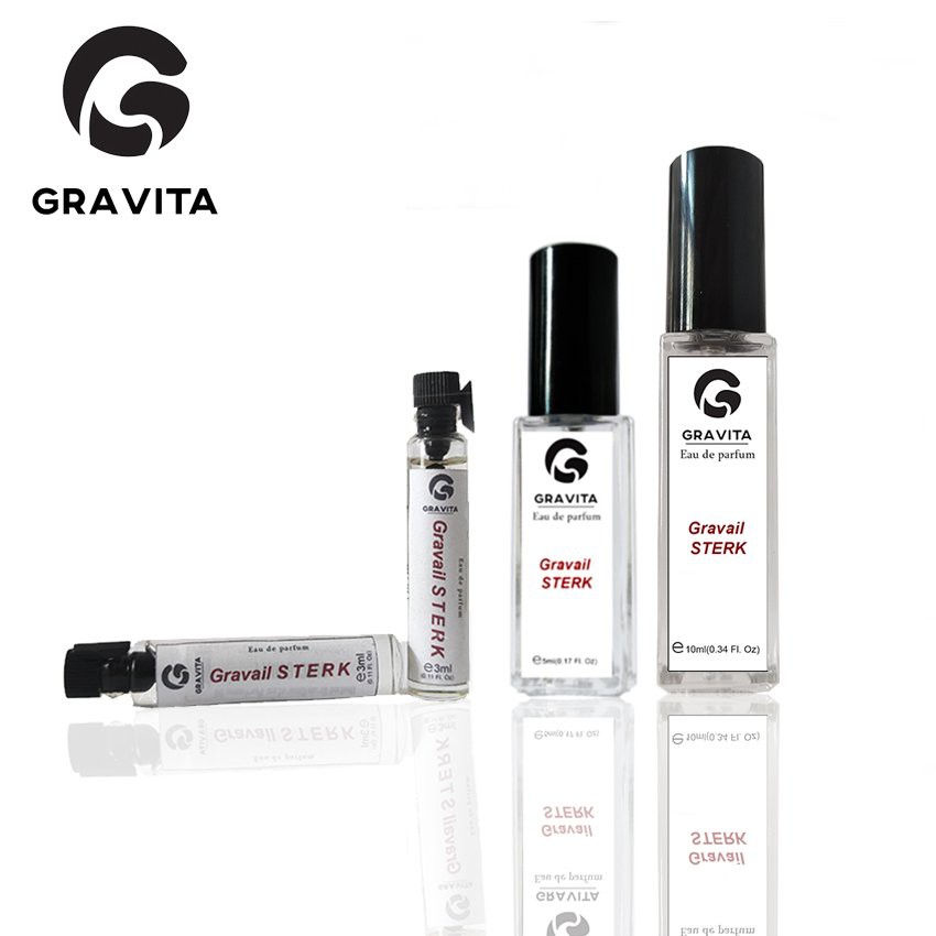 Nước hoa nam nữ Gravita dạng xịt dung tích 20ml nhiều mùi lưu hương tốt