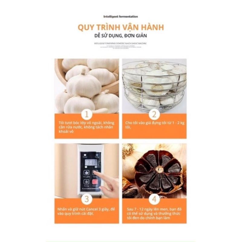 Nồi làm tỏi đen cao cấp