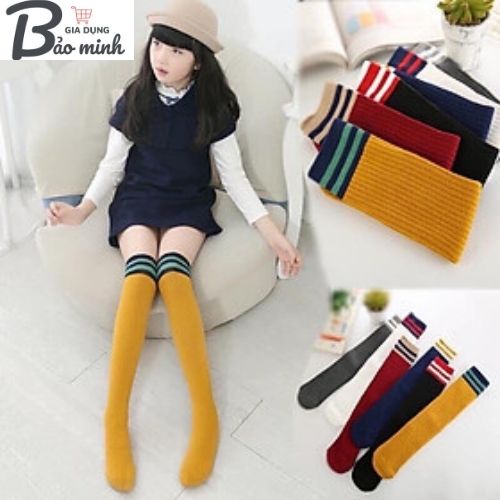 Tất Vớ Đùi Cho Bé Gái Hàn Quốc Dài Ngang Đùi Hàng Đẹp Loại 3 Freesize Bé Từ 8 Tuổi Giá Rẻ Nhất