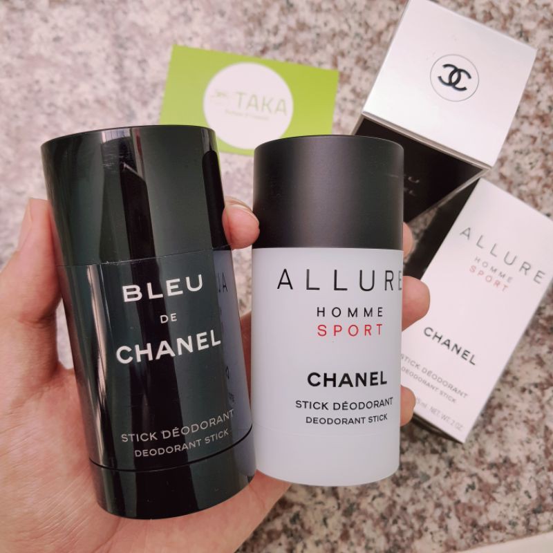 Lăn khử mùi ChaneI Bleu De ChaneI và ChaneI Allure Homme Sport 75ml Fullseal | BigBuy360 - bigbuy360.vn