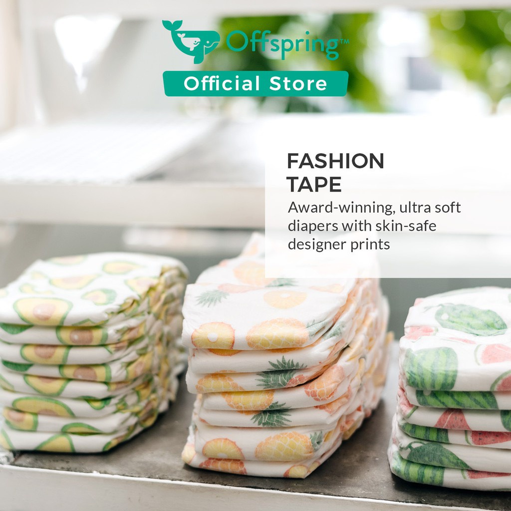 [HCM] Tã/bỉm dán/quần Offspring nội địa Malay thấm xuyên đêm size M42/L36/XL30/XXL24