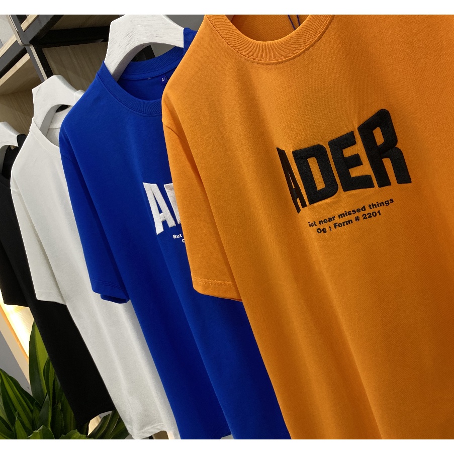 Áo Thun Ngắn Tay Thêu LOGO Ader ERROR Thời Trang Cá Tính