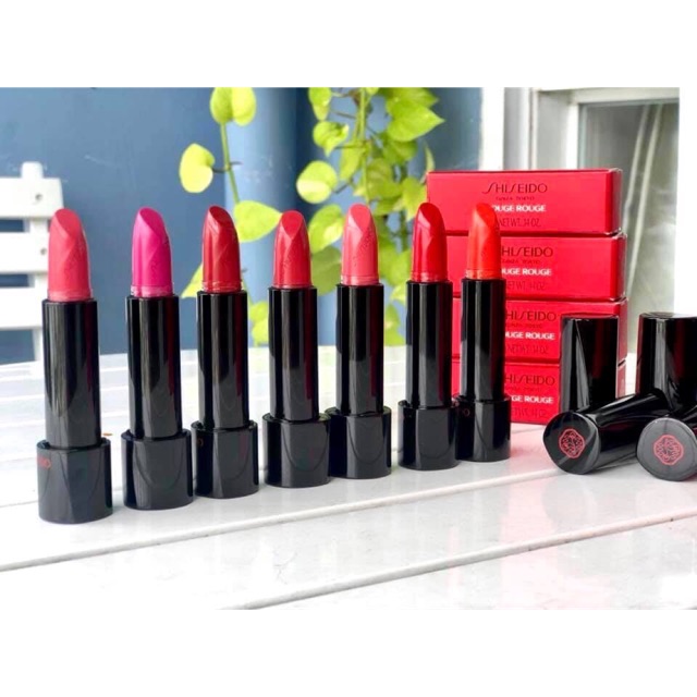 Son môi Shiseido Rouge Rouge Lipstick 4g