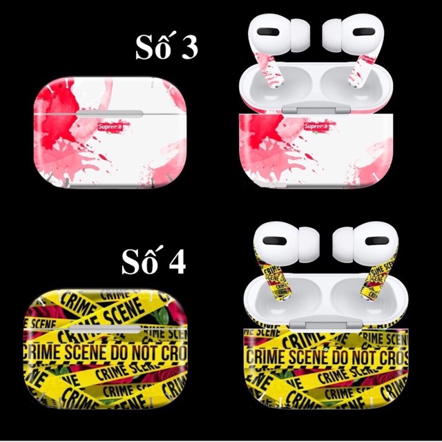 Skin cho Airpod Pro 2019 Chống Trầy Xước