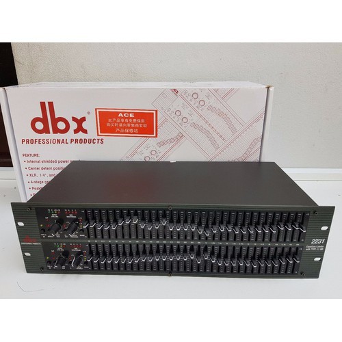 [HÀNG CHẤT LƯỢNG] BỘ LỌC ÂM THANH DBX 2231S NHẬP KHẨU - EQUALIZER LỌC XÌ - hàng chất lượng, giá tốt nhất TQ