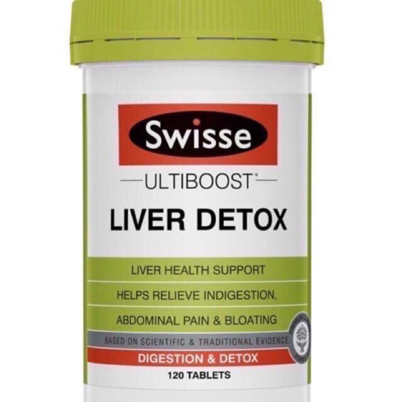 viên uống thải độc gan Swisse Liver Detox 120viên