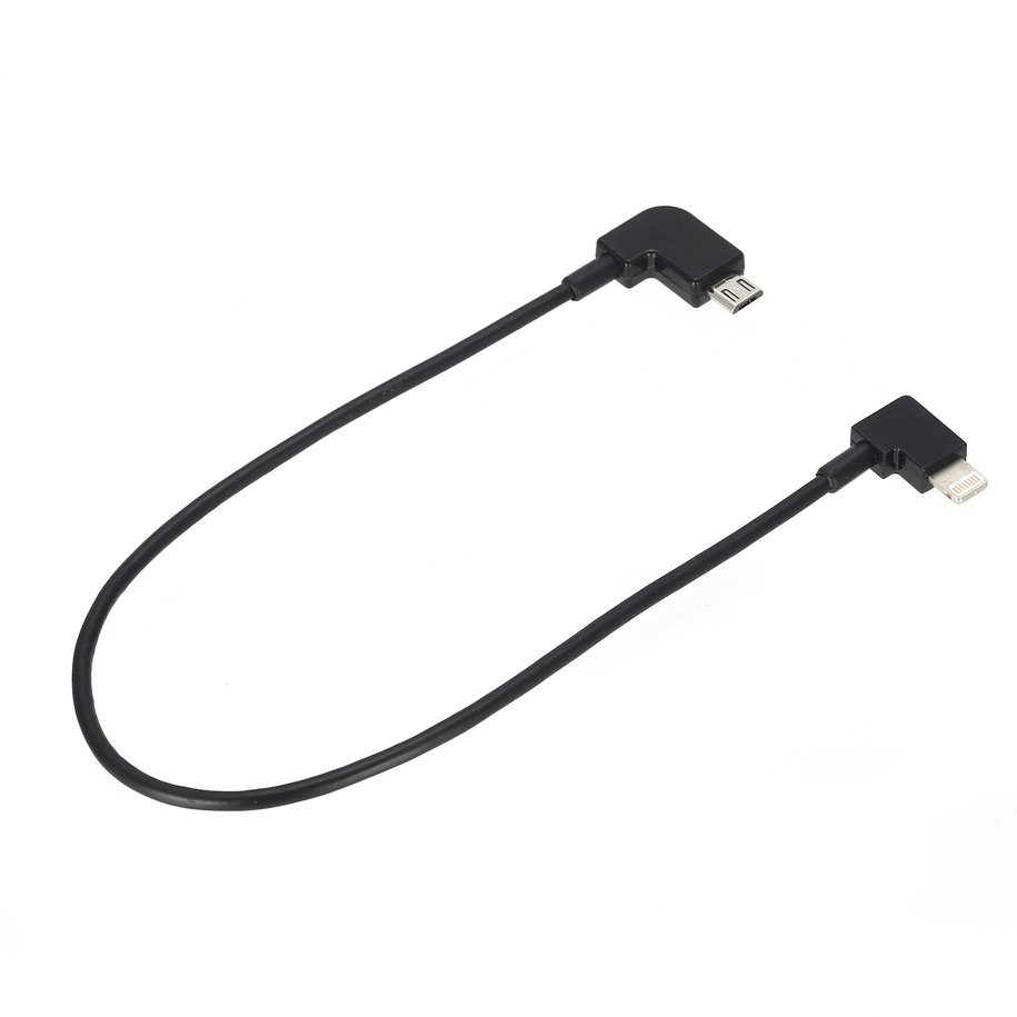 Cáp sạc/truyền dữ liệu cổng micro USB sang cổng lightning kết nối bộ điều khiển DJI Spark Mavic cho iPhone