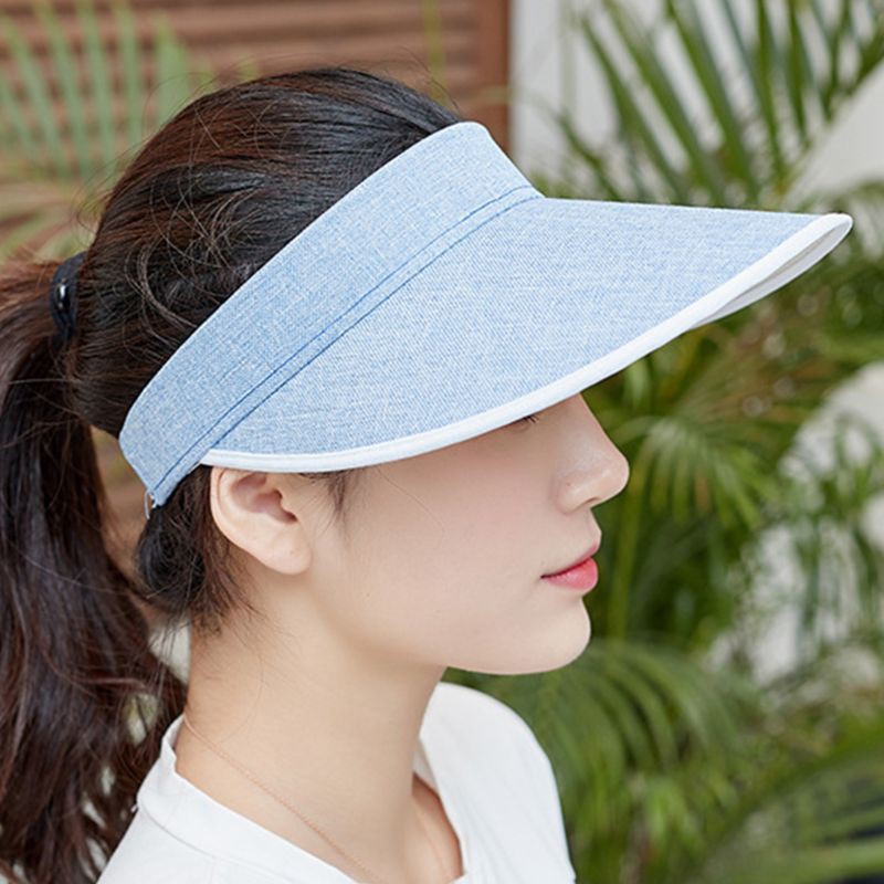 Nón rộng vành trơn màu kẻ sọc vuông thời trang dành cho nữ