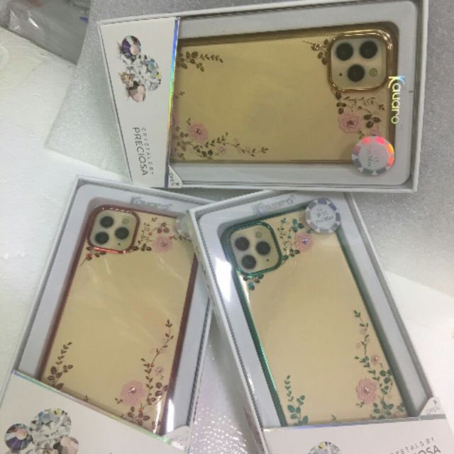 Ốp lưng iPhone 11 Pro Max đính đá cao cấp Kavaro