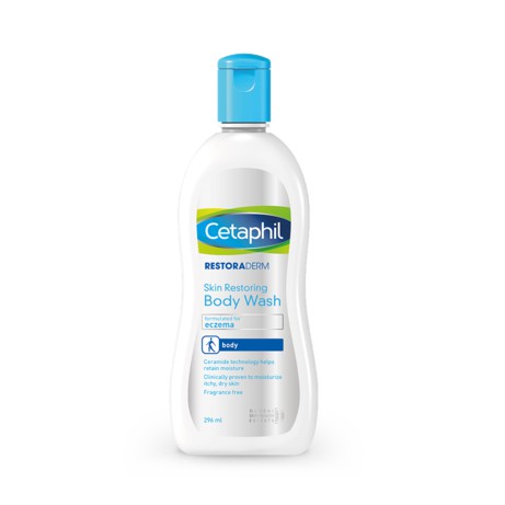 Cetaphil Restoraderm Skin Restoring Body Wash  Sữa tắm dành cho da khô, ngứa.