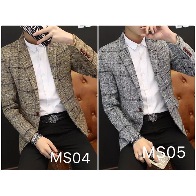 Áo vest nam thời trang dáng ngắn trẻ trung lịch lãm, gắn tag vương miện