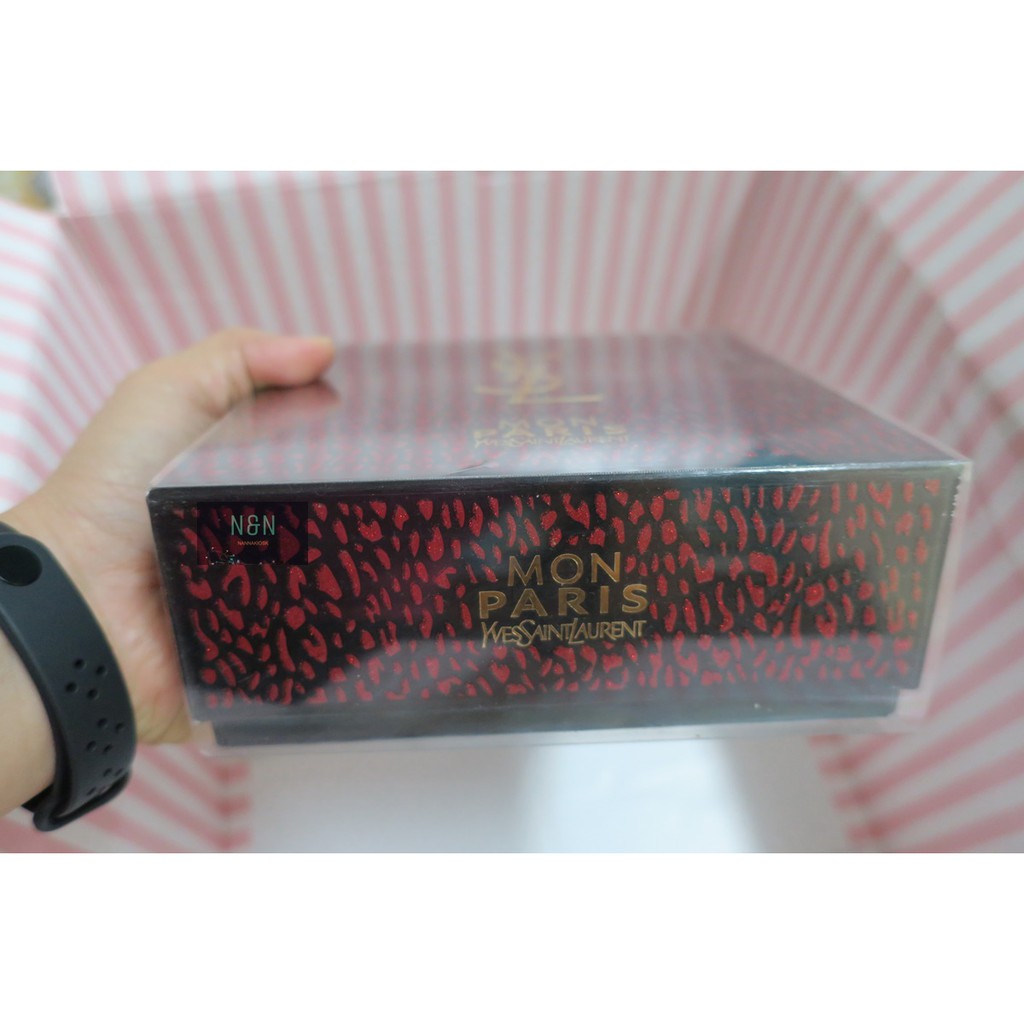 [GIFTSET] Bộ nước hoa nữ YSL Mon Paris EDP 30ml + Lotion 50ml | BigBuy360 - bigbuy360.vn