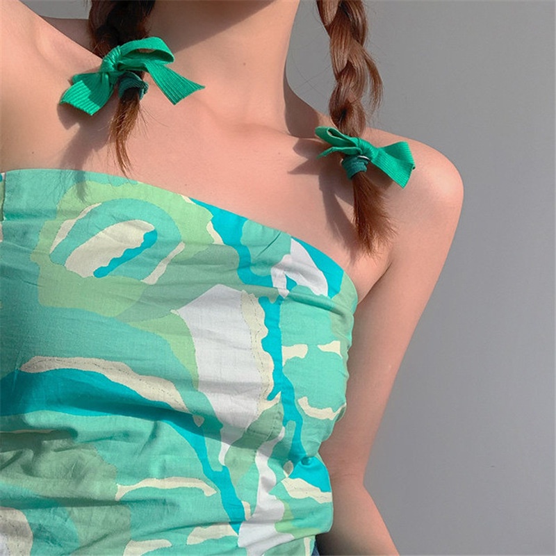 Dây buộc tóc nơ satin màu trơn đơn giản phong cách Hàn Quốc thời trang cho nữ