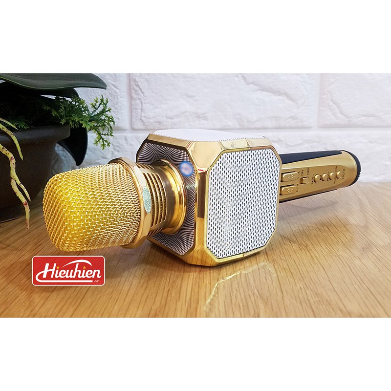 SD-10 - Micro hát karaoke kèm loa bluetooth cho điện thoại, máy tính bảng ( hàng sẵn )