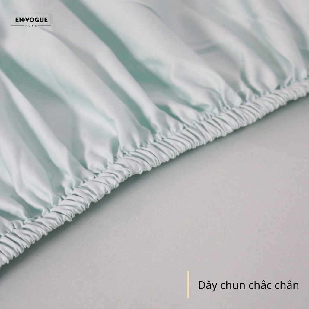 Ga giường bo chun Cotton Organic Envogue Home 1m6x2m - 1 chiếc