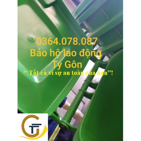 THÙNG RÁC 240L - MÀU XANH